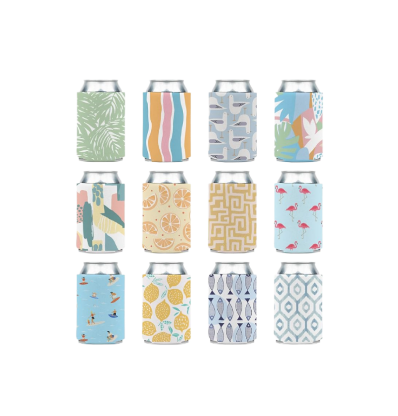 12oz Standard  Collapsible Sublimation Can Coolers