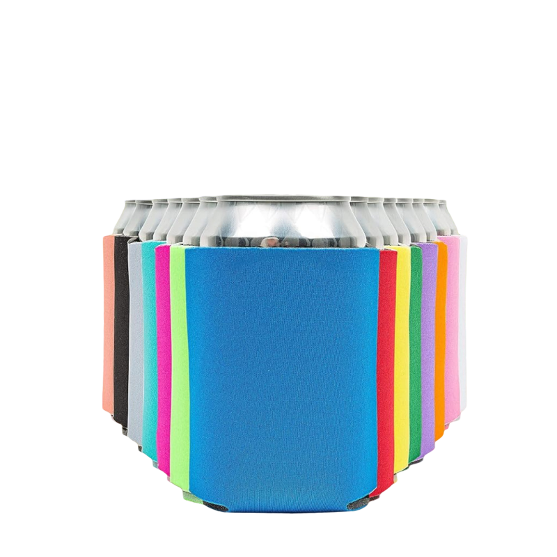 Custom 12oz Standard  Collapsible Sublimation Can Coolers