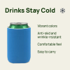 Custom 12oz Standard  Collapsible Sublimation Can Coolers