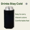 Custom Slim Can Collapsible Sublimation Cooler