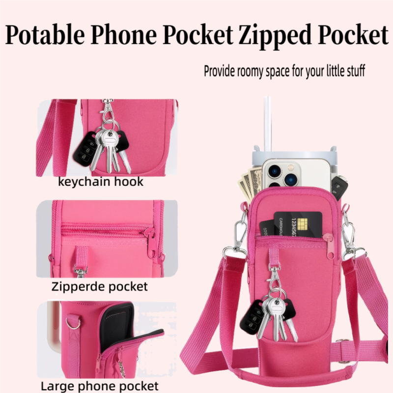 40oz water bottle carrier