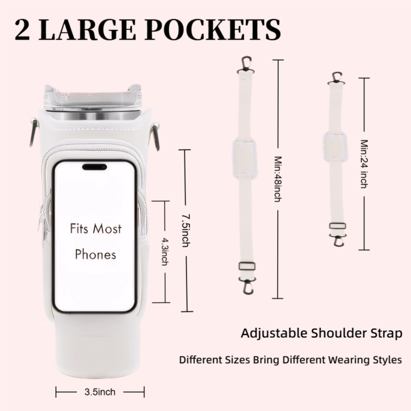 40oz water bottle carrier