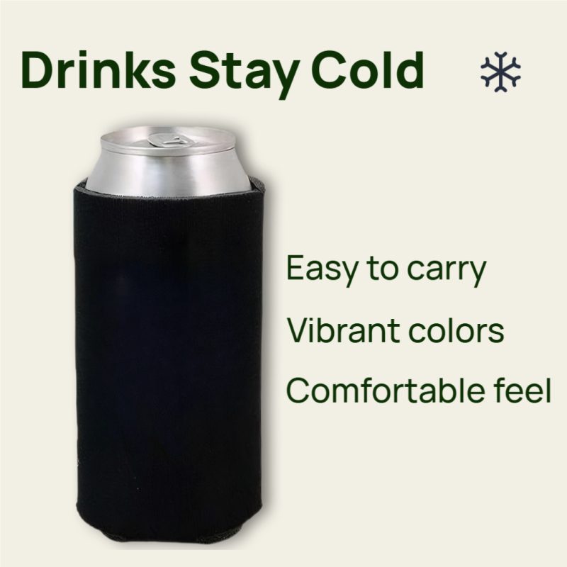 Premium Neoprene Koozies For Cans Temperature Retention & Non-Slip Grip, Custom Logo Printing For Branding, 12oz Size, Bulk Koozies Available - Image 3