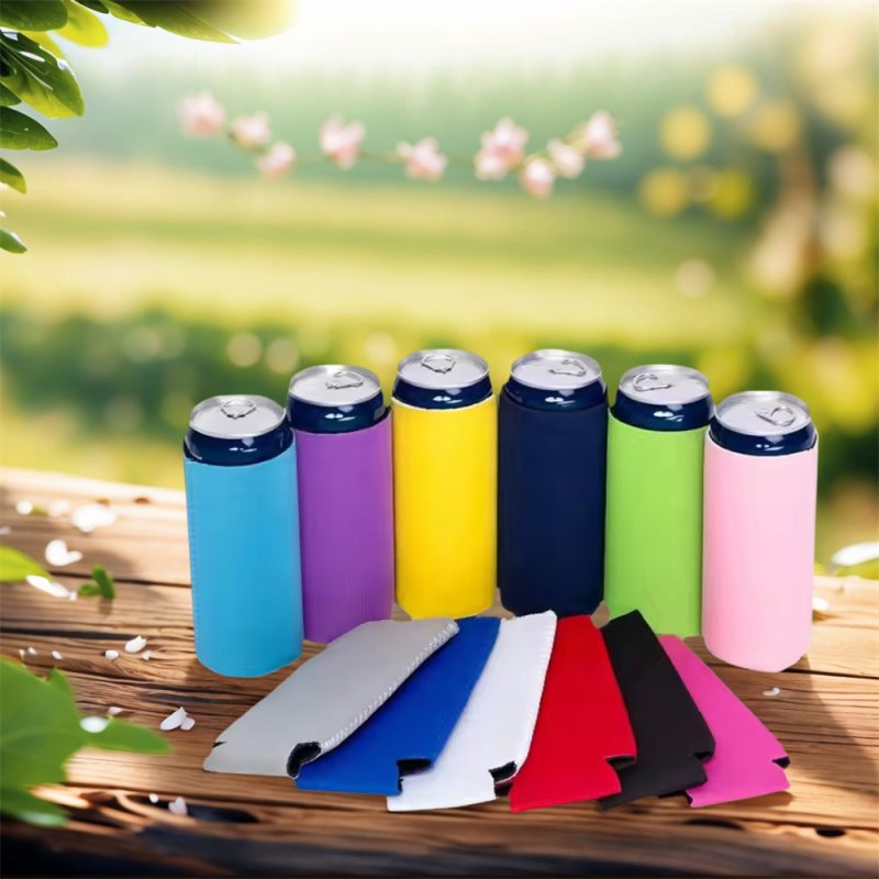 Premium Neoprene Koozies For Cans Temperature Retention & Non-Slip Grip, Custom Logo Printing For Branding, 12oz Size, Bulk Koozies Available