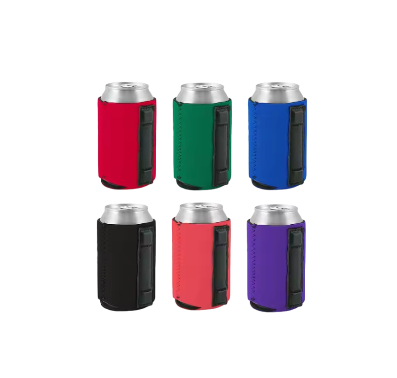 Magnetic Neoprene Collapsible Can Koozies