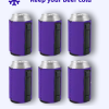 Magnetic Neoprene Collapsible Can Koozies