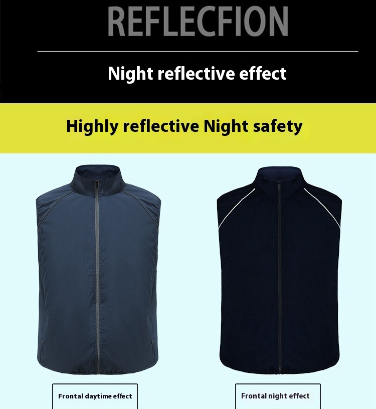 Three-speed cold control cooling vest