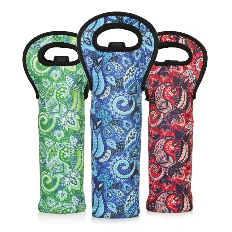 Neoprene Wine Tote Insulated Bag
