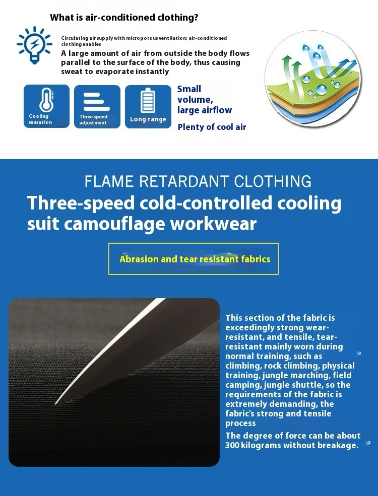 Three-speed cold control cooling vest