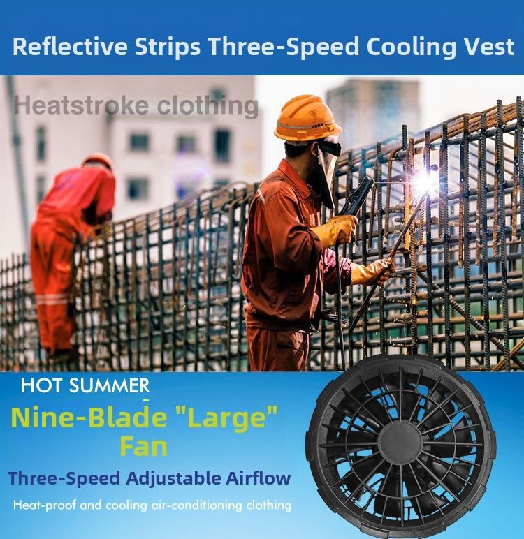 Three-speed cold control cooling vest