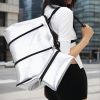 POPUPS Large Neoprene Tote Bag for Women -EverydayDesigner Handbag for Travel Work and Beach with Pocketsand Zipper Pouch